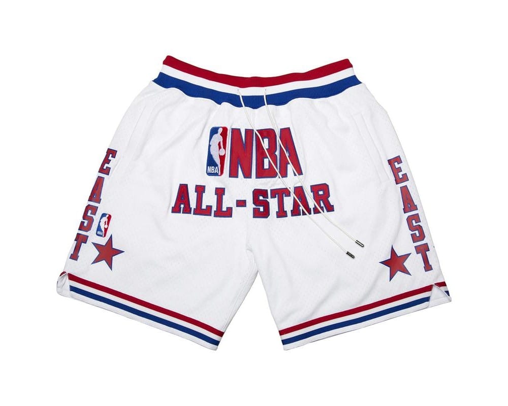 1988 All-Star Game East Shorts White - Justdonshorts