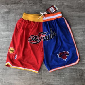 1994 NBA Finals Rockets x Knicks Shorts (RedBlue)