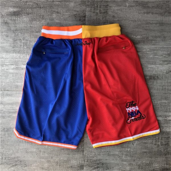 1994 NBA Finals Rockets x Knicks Shorts (RedBlue) back