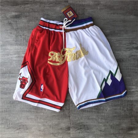 1997 NBA Finals Bulls x Jazz Shorts (RedWhite)