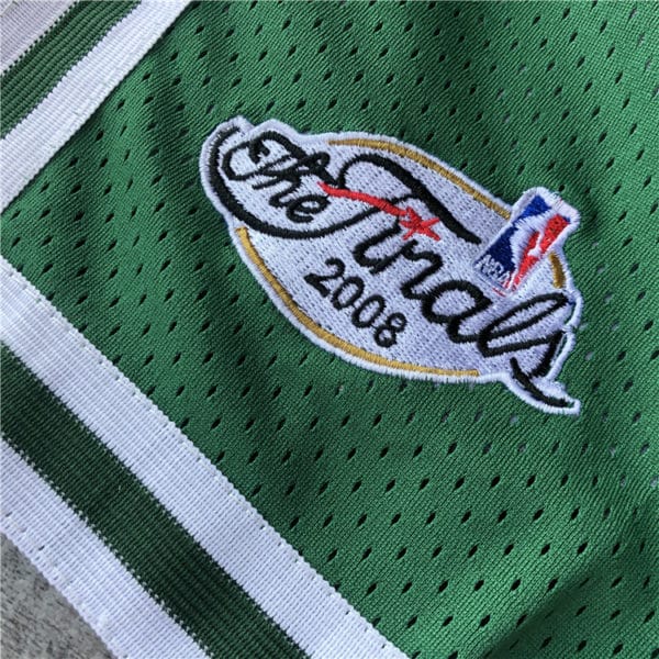 2008 NBA Finals Lakers x Celtics Shorts (PurpleGreen) logo