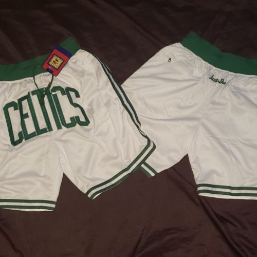 Boston Celtics Shorts White photo review