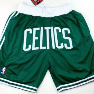 Boston Celtics shorts green 3