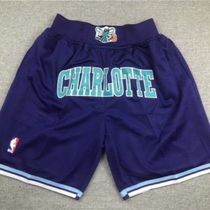 Charlotte Hornets Shorts (PURPLE) 2