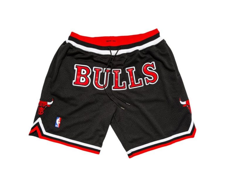 Chicago Bulls Shorts Black - justdonshorts