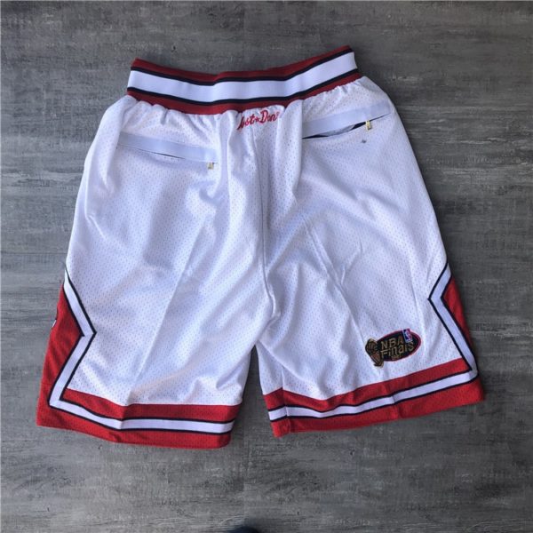 Chicago Bulls shorts White back