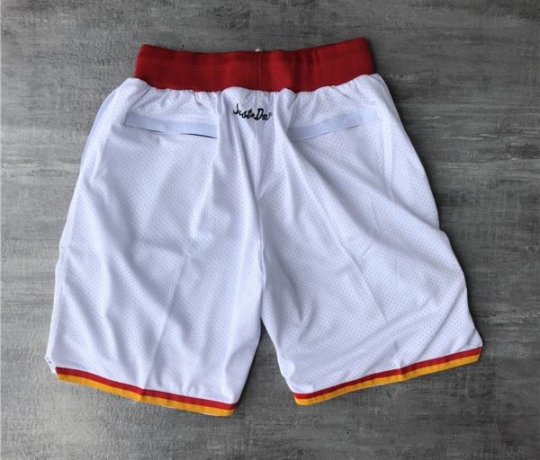 Houston Rockets shorts (White) 3