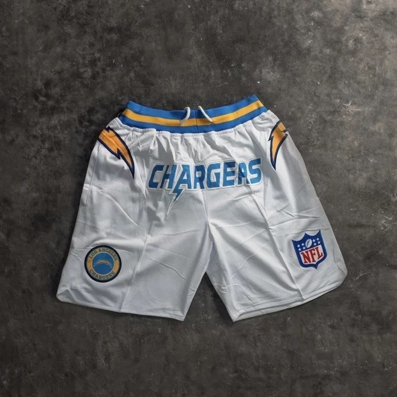 Los Angeles Chargers White Shorts