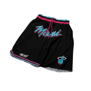 Miami Heat M&N Black shorts