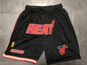 Miami Heat Shorts Black