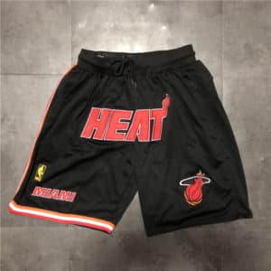 Miami Heat Shorts Black