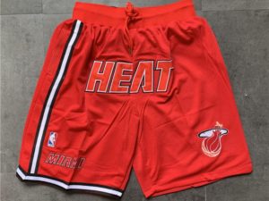 Miami Heat Shorts (Red) 2