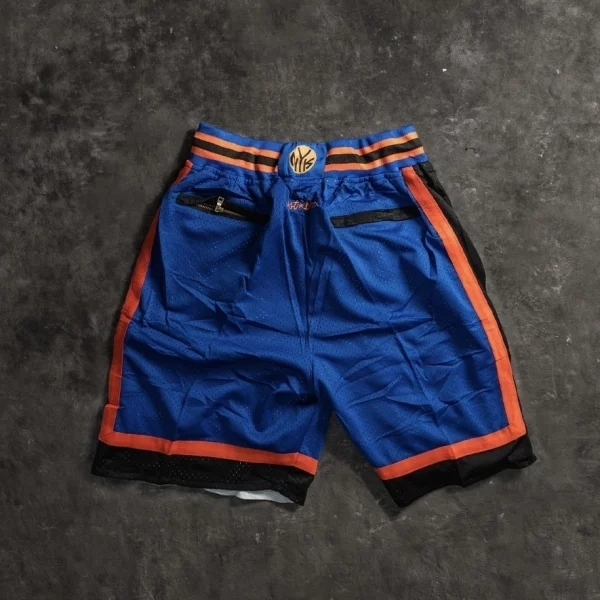 New York Knicks Shorts Black back