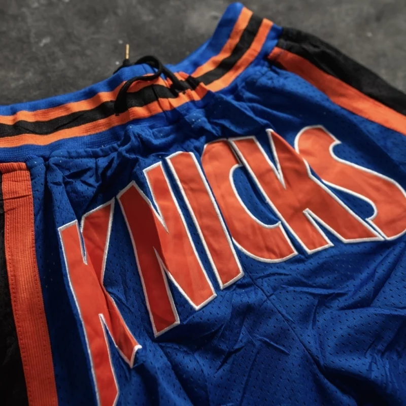 New York Knicks Shorts Black logo