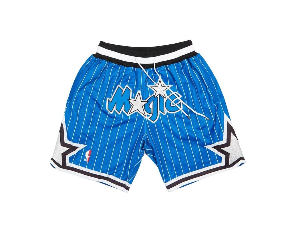 Orlando Magic Basketball Just Don Shorts Blue Justdonshorts