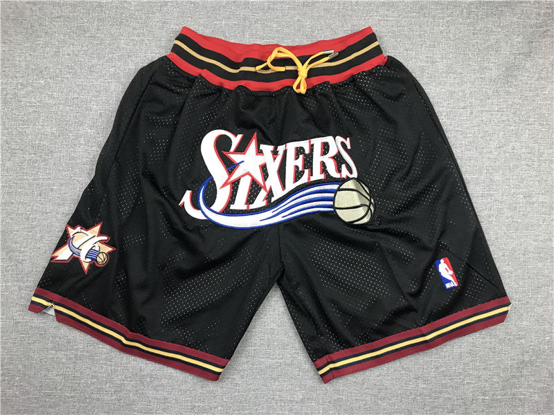 Philadelphia 76ers Shorts black - Justdonshorts