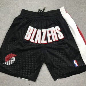Portland Trailblazers Shorts (Black) 2