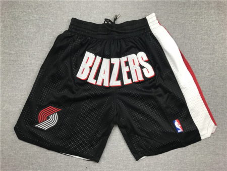 Portland Trailblazers Shorts (Black) 2