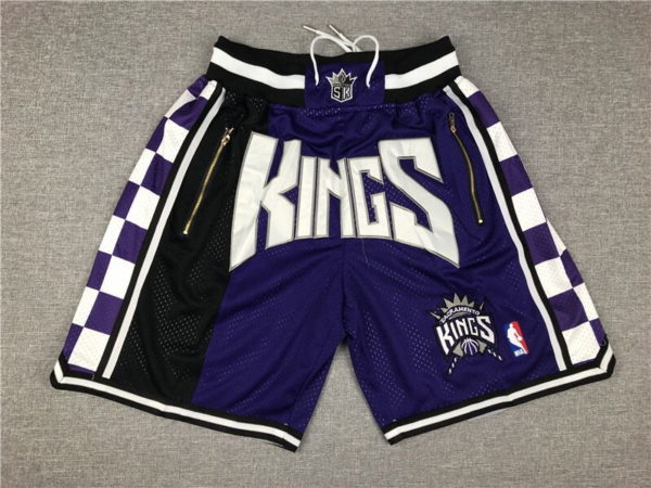 Sacramento Kings Shorts Purple 2