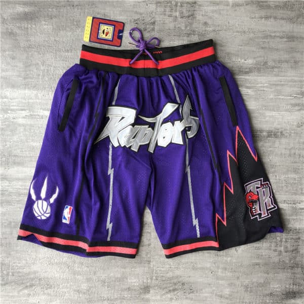 Toronto Raptors Shorts Purple