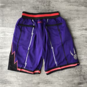 Toronto Raptors Shorts Purple - justdonshorts