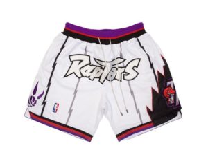 Toronto Raptors Shorts white