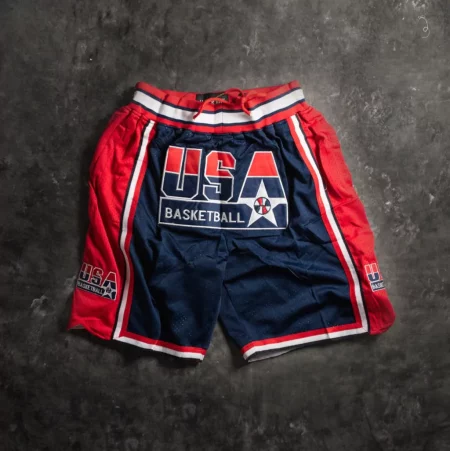 USA 1992 Dream Team Basketball Shorts Navy