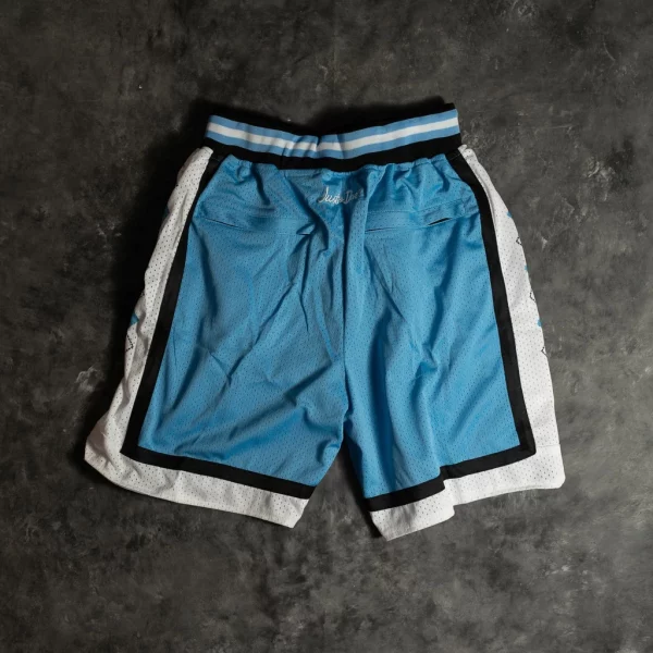 University of North Carolina UNC Blue Shorts back