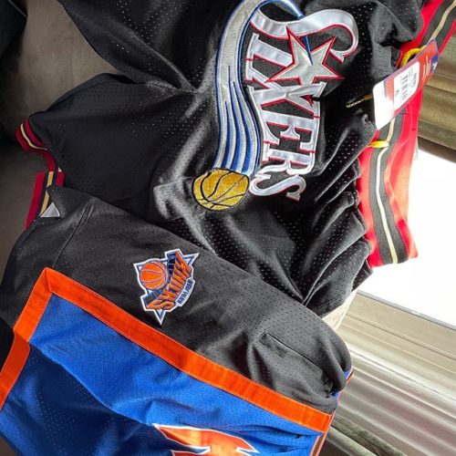 New York Knicks Shorts Black photo review