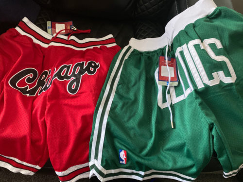 Chicago Bulls Red Shorts with Chicago Logo photo review