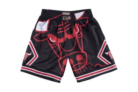 Chicago Bulls Big Face Shorts Black