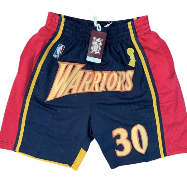 Golden State Warriors Stephen Curry Navy Shorts