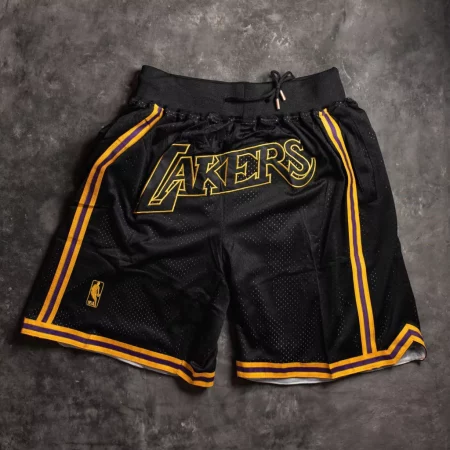 Los Angeles Lakers Shorts Black