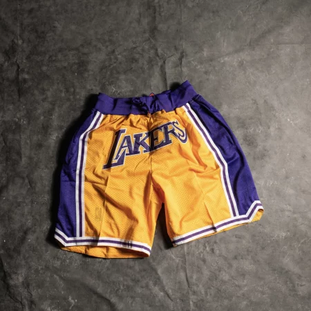 Los Angeles Lakers Shorts Yellow