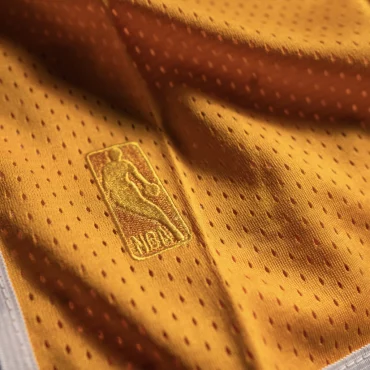 Los Angeles Lakers Shorts Yellow logo