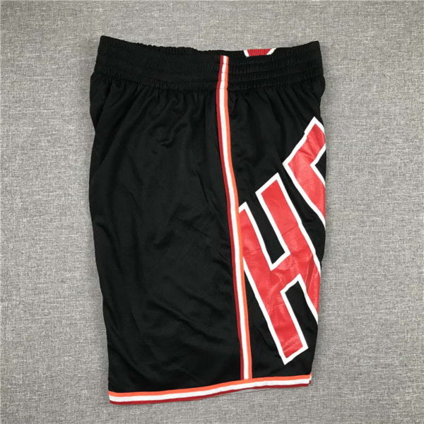 Miami Heat Big Face Shorts Black 4