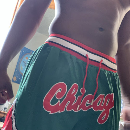 Chicago Bulls Shorts Green Chicago photo review