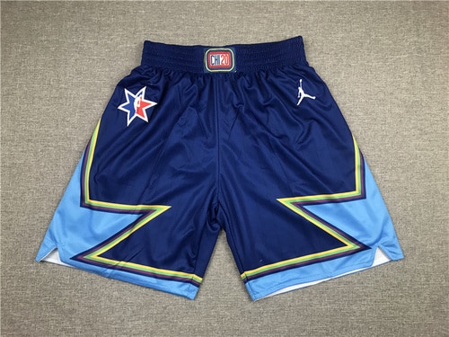 All Star 2020 Basketball Shorts blue 4