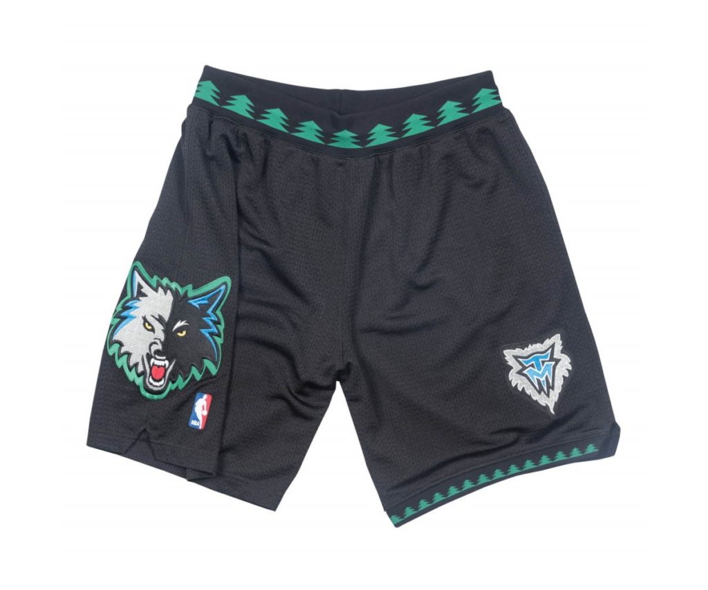 minnesota timberwolves nike shorts