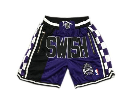 Sacramento Kings Shorts Purple SWISH