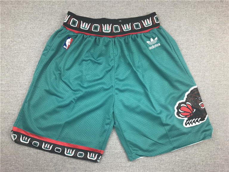 Vancouver Grizzlies 199596 Shorts Teal Justdonshorts