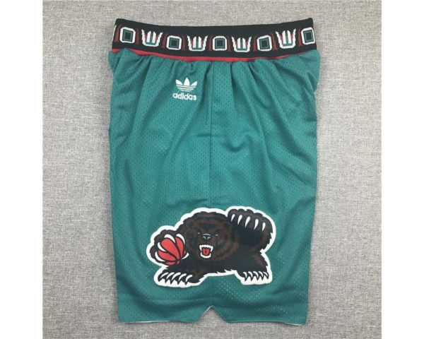 Vancouver Grizzlies 1995-96 Shorts Teal