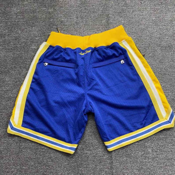 Golden State Warriors Retro Style 1995-1996 Shorts - Image 3