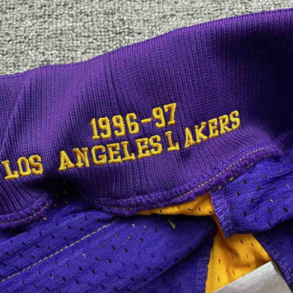 Just Don Style x 1996-1997 Los Angeles Retro Basketball Shorts 3