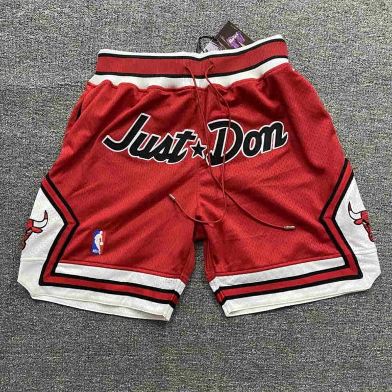 Chicago Bulls Retro Style Basketball Shorts Justdonshorts