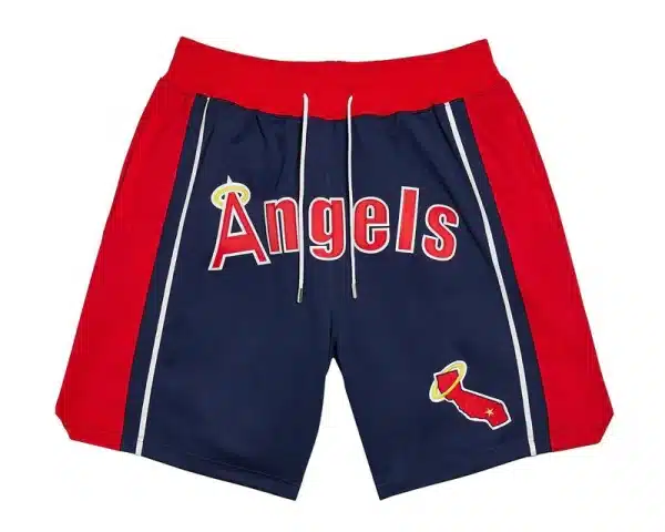 California Angels Navy Shorts