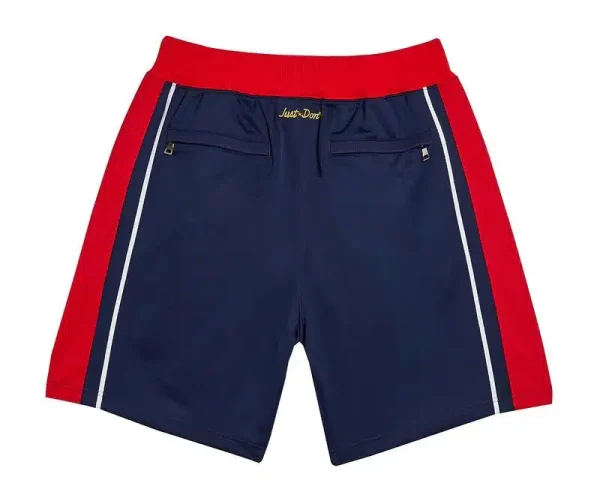 California Angels Navy Shorts back