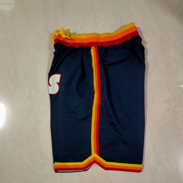 Houston Astros Navy Shorts side 1