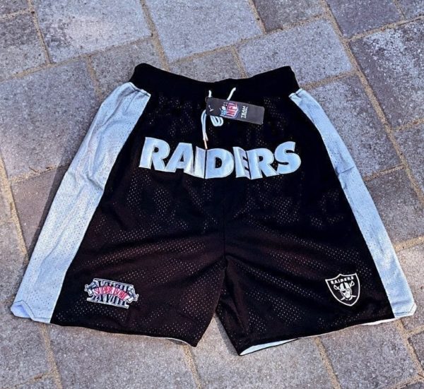 Oakland Raiders (Black) shorts 2