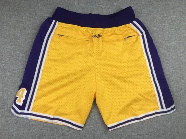 Kobe-Bryant-8-24-Los-Angeles-Lakers-Yellow-Shorts-back